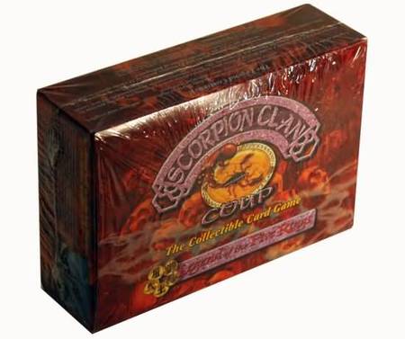 Scorpion Clan Coup 3 Combo Box L5R Legend of the Five Rings L5R Sealed Product Scorpion Clan Coup 3 Combo Box L5R Legend of the Five Rings L5R Sealed Product