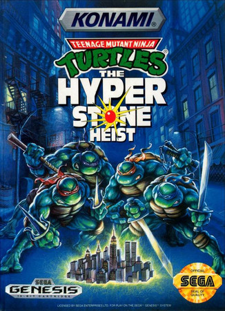 Teenage Mutant Ninja Turtles The Hyperstone Heist Sega Genesis Sega Genesis Teenage Mutant Ninja Turtles The Hyperstone Heist Sega Genesis Sega Genesis