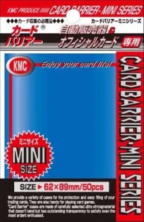KMC Metallic Blue 50ct Yugioh Sized Mini Sleeves KMCMS1218 Sleeves KMC Metallic Blue 50ct Yugioh Sized Mini Sleeves KMCMS1218 Sleeves