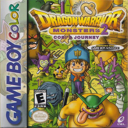 Dragon Warrior Monster s 2 Cobi s Journey Game Boy Nintendo Game Boy Color Dragon Warrior Monster s 2 Cobi s Journey Game Boy Nintendo Game Boy Color