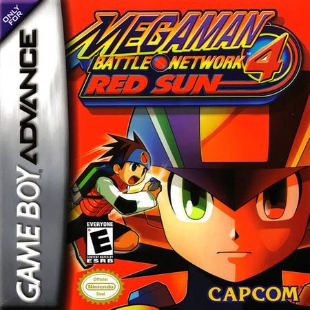 Mega Man Battle Network Red Sun 4 Game Boy Advance Mega Man Battle Network Red Sun 4 Game Boy Advance