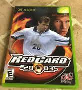 Red Card Soccer 2003 Xbox Xbox Red Card Soccer 2003 Xbox Xbox