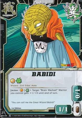 Babidi WA 131 Common Dragon Ball Destructive Fury Babidi WA 131 Common Dragon Ball Destructive Fury