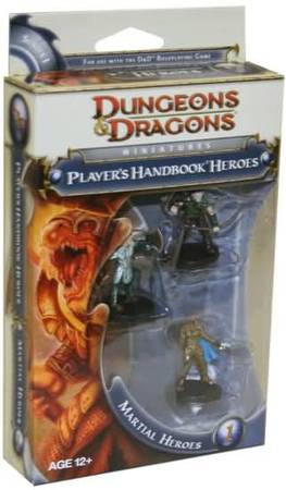 Martial Heroes 1 Box Set D&D New Series 1 Player\'s Handbook Heroes 