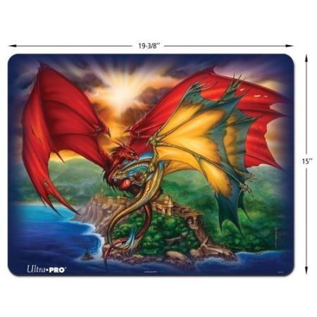 Ultra Pro Go For Throat Playmat UP82136 Playmats Ultra Pro Go For Throat Playmat UP82136 Playmats
