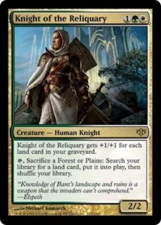 Knight of the Reliquary Conflux Singles Knight of the Reliquary Conflux Singles