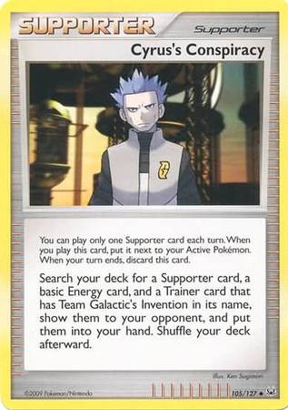 Cyrus s Conspiracy 105 127 Uncommon Cyrus s Conspiracy 105 127 Uncommon