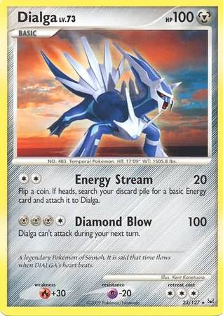 Dialga 23 127 Rare Dialga 23 127 Rare