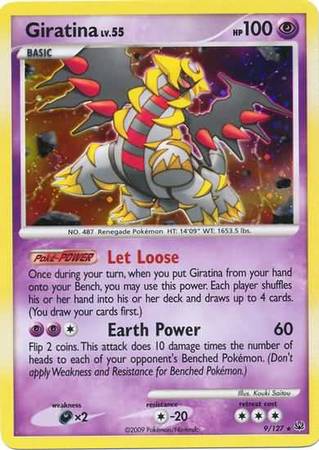 Giratina - Platinum #10 Pokemon Card