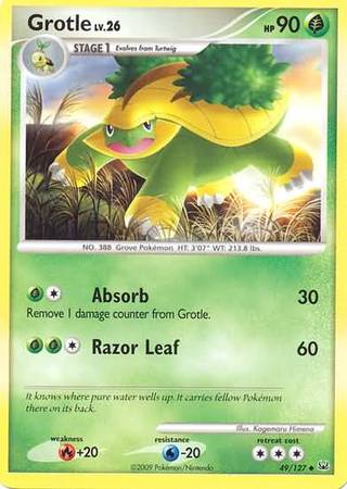 Grotle 49 127 Uncommon Platinum Base Set Singles Grotle 49 127 Uncommon Platinum Base Set Singles