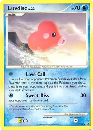 Luvdisc 35 127 Rare Platinum Base Set Singles Luvdisc 35 127 Rare Platinum Base Set Singles