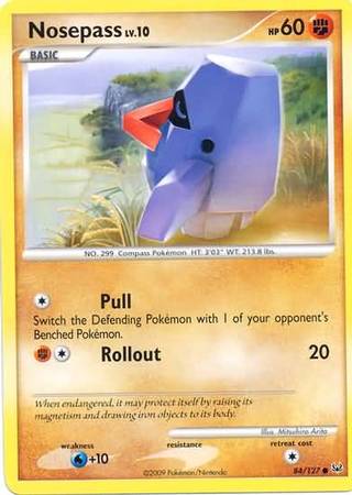 Nosepass 84 127 Common Platinum Base Set Singles Nosepass 84 127 Common Platinum Base Set Singles