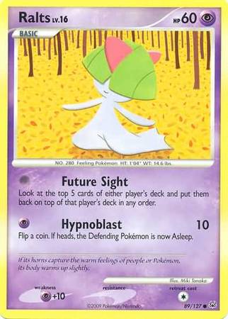 Ralts 89 127 Common Platinum Base Set Singles Ralts 89 127 Common Platinum Base Set Singles
