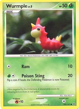 Wurmple 103 127 Common Wurmple 103 127 Common