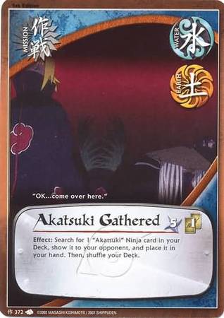 Akatsuki Gathered 372 Common Akatsuki Gathered 372 Common