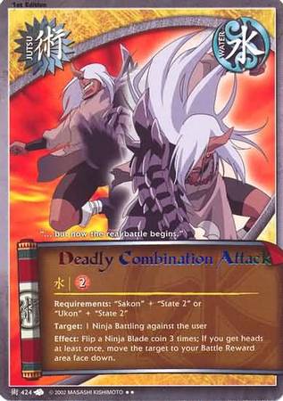 Deadly Combination Attack 424 Rare Naruto A New Chronicle Deadly Combination Attack 424 Rare Naruto A New Chronicle