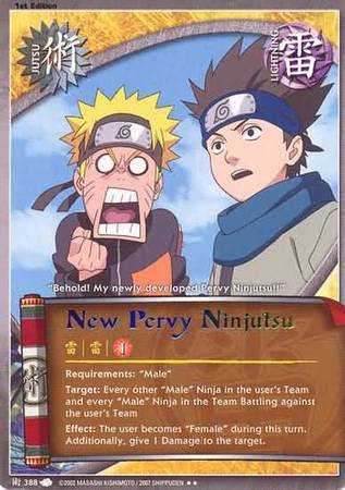 New Pervy Ninjutsu 388 Rare New Pervy Ninjutsu 388 Rare