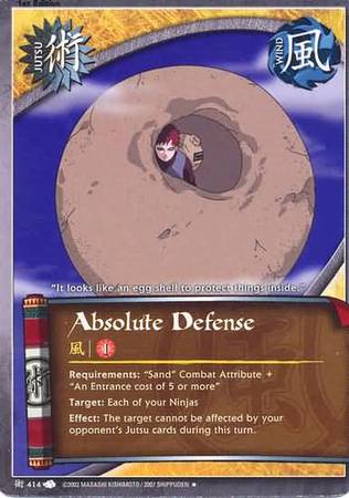 Absolute Defense 414 Uncommon Naruto A New Chronicle Absolute Defense 414 Uncommon Naruto A New Chronicle