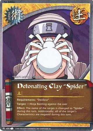 Detonating Clay Spider 405 Uncommon Detonating Clay Spider 405 Uncommon