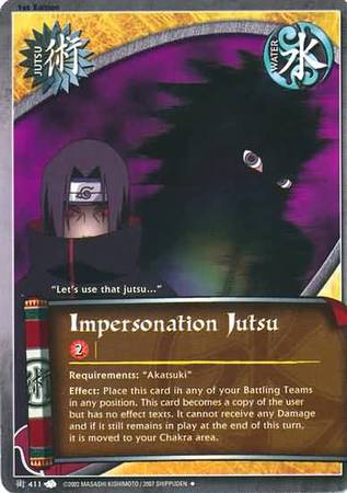 Impersonation Jutsu 411 Uncommon Impersonation Jutsu 411 Uncommon