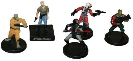 Star Wars Miniatures MEGA LOT 100 Random Minis 
