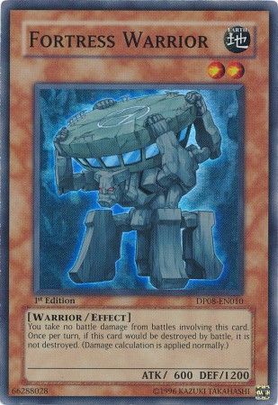 Fortress Warrior DP08 EN010 Super Rare 1st Edition Fortress Warrior DP08 EN010 Super Rare 1st Edition