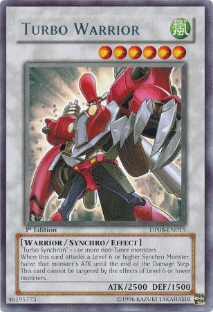 Turbo Warrior DP08 EN015 Rare 1st Edition 
