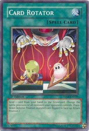 Card Rotator DP08 EN020 Common 1st Edition Card Rotator DP08 EN020 Common 1st Edition