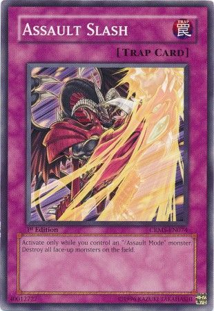 Assault Slash CRMS EN074 Common 1st Edition Assault Slash CRMS EN074 Common 1st Edition
