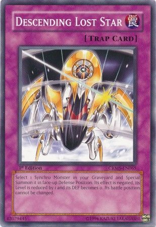 Descending Lost Star CRMS EN065 Common 1st Edition Descending Lost Star CRMS EN065 Common 1st Edition