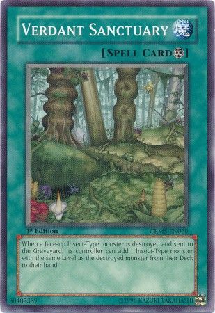 Verdant Sanctuary CRMS EN060 Common 1st Edition Verdant Sanctuary CRMS EN060 Common 1st Edition
