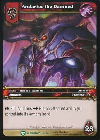 Andarius the Damned 10 208 Uncommon Andarius the Damned 10 208 Uncommon