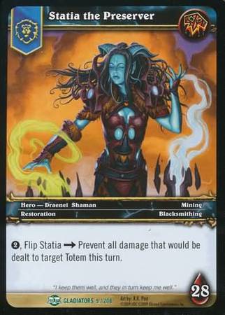 Statia the Preserver 9 208 Uncommon WoW Blood of Gladiators Statia the Preserver 9 208 Uncommon WoW Blood of Gladiators