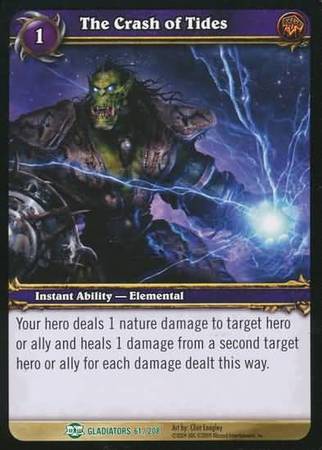 The Crash of Tides 61 208 Uncommon WoW Blood of Gladiators The Crash of Tides 61 208 Uncommon WoW Blood of Gladiators