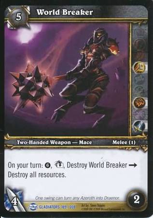 World Breaker 189 208 Rare World Breaker 189 208 Rare