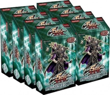 Structure Deck: Spellcaster's Command Box of 8 Decks [SDSC] (Yugioh)