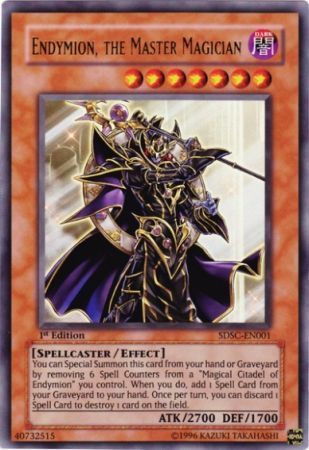 The Mighty Master Of Magic SR08-EN001 1st Edition 3x Ultra Rare Endymion