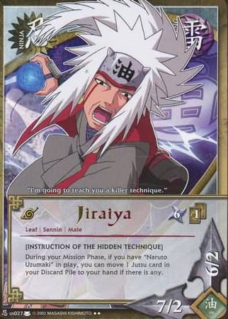 Jiraiya us027 Rare Collectors Tin Promo Jiraiya us027 Rare Collectors Tin Promo