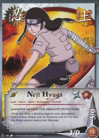Neji Hyuga 140 Uncommon Collectors Tin Promo Alternate Art Collector s Tin Neji Hyuga 140 Uncommon Collectors Tin Promo Alternate Art Collector s Tin