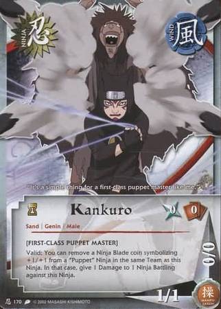 Kankuro 170 Common Collectors Tin Promo Kankuro 170 Common Collectors Tin Promo