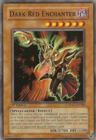 Dark Red Enchanter SDSC EN006 Common 1st Edition Structure Deck Spellcaster s Command 1st Edition Singles Dark Red Enchanter SDSC EN006 Common 1st Edition Structure Deck Spellcaster s Command 1st Edition Singles