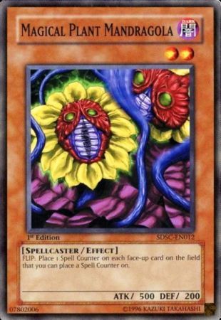 Magical Plant Mandragola SDSC EN012 Common 1st Edition Structure Deck Spellcaster s Command 1st Edition Singles Magical Plant Mandragola SDSC EN012 Common 1st Edition Structure Deck Spellcaster s Command 1st Edition Singles