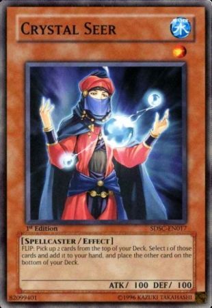 Crystal Seer SDSC EN017 Common 1st Edition Structure Deck Spellcaster s Command 1st Edition Singles Crystal Seer SDSC EN017 Common 1st Edition Structure Deck Spellcaster s Command 1st Edition Singles