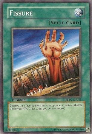 Fissure SDSC EN025 Common 1st Edition Structure Deck Spellcaster s Command 1st Edition Singles Fissure SDSC EN025 Common 1st Edition Structure Deck Spellcaster s Command 1st Edition Singles