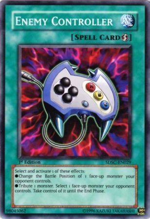 Enemy Controller SDSC EN029 Common 1st Edition Structure Deck Spellcaster s Command 1st Edition Singles Enemy Controller SDSC EN029 Common 1st Edition Structure Deck Spellcaster s Command 1st Edition Singles