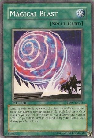 Magical Blast SDSC EN031 Common 1st Edition Structure Deck Spellcaster s Command 1st Edition Singles Magical Blast SDSC EN031 Common 1st Edition Structure Deck Spellcaster s Command 1st Edition Singles