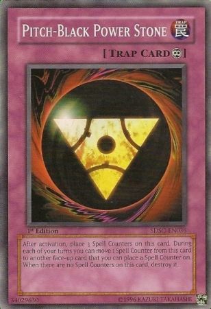 Pitch Black Power Stone SDSC EN036 Common 1st Edition Pitch Black Power Stone SDSC EN036 Common 1st Edition