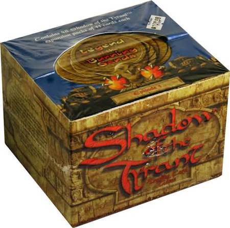 Legend of the Burning Sands Shadow of the Tyrant Assassins Booster Box AEG Legend of the Burning Sands Sealed Product Legend of the Burning Sands Shadow of the Tyrant Assassins Booster Box AEG Legend of the Burning Sands Sealed Product