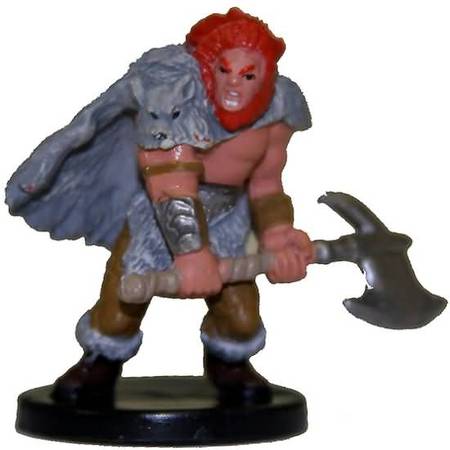 d&d miniatures human fighter