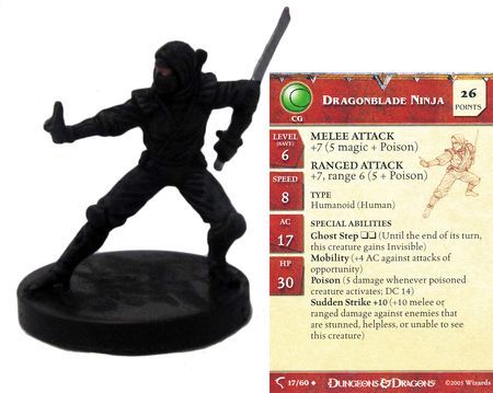 Dragonblade Ninja Salute 05 Promo D D Miniatures D D Minis Promos Repaints Dragonblade Ninja Salute 05 Promo D D Miniatures D D Minis Promos Repaints